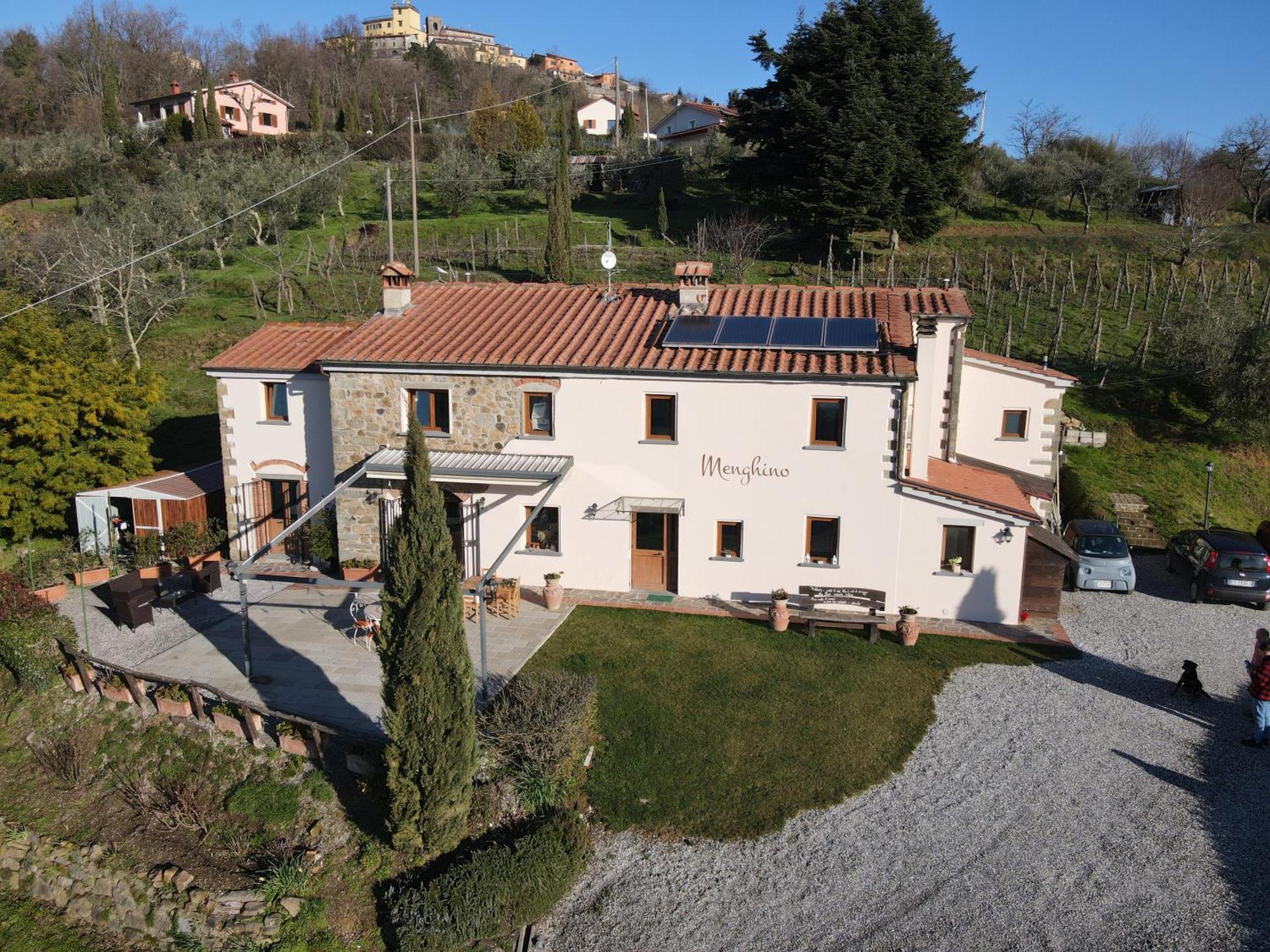Agriturismo Menghino Nievole Bagian luar foto